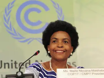 Ministra de Relaciones Exteriores surafricana, Maite Nkoana-Mashabane Ministra de Relaciones Exteriores surafricana, Maite Nkoana-Mashabane