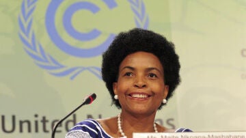 Ministra de Relaciones Exteriores surafricana, Maite Nkoana-Mashabane