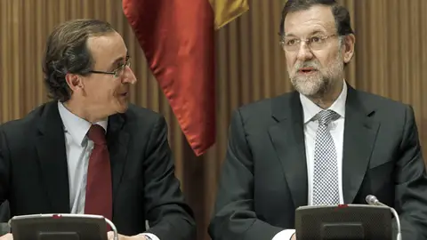 Alfonso Alonso con Mariano Rajoy Alfonso Alonso con Mariano Rajoy