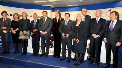 La infanta Elena preside la IV edición de los Premios Alfonso Ussía que otorga La Razón