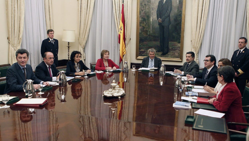 Reunión de la Mesa del Congreso de los Diputados