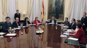 Reunión de la Mesa del Congreso de los Diputados