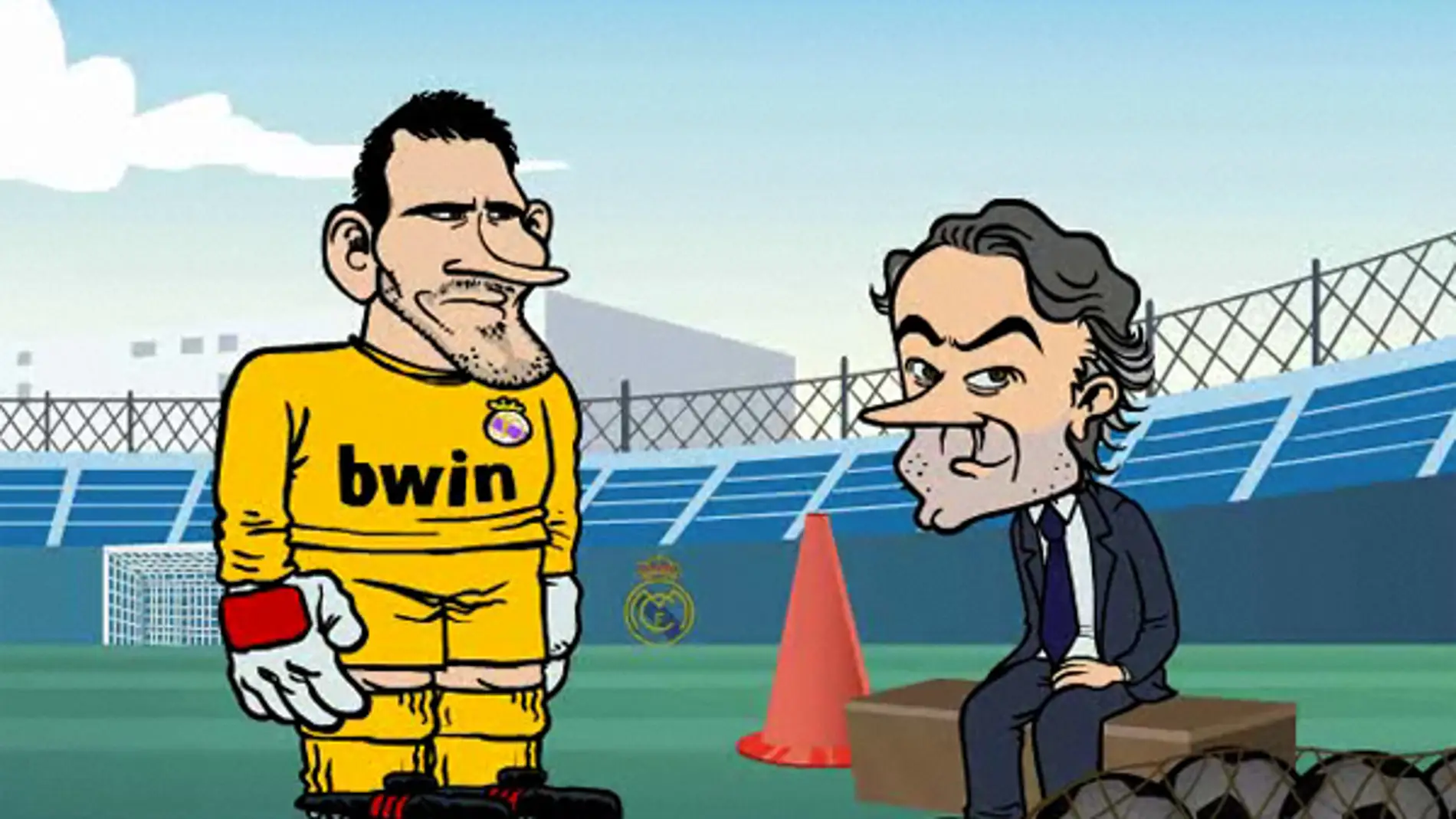 Mourinho en un serie animada de TV