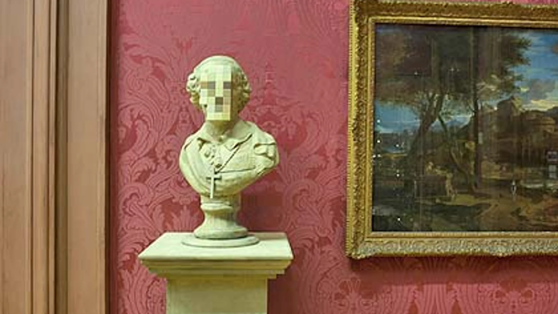La nueva obra de Banksy, expuesta en un museo de Liverpool La nueva obra de Banksy, expuesta en un museo de Liverpool