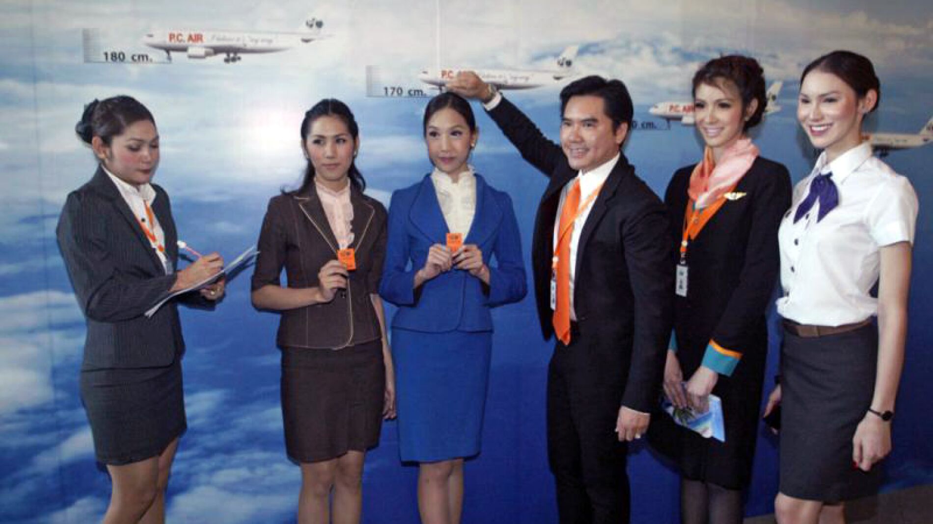 Azafatas transexuales