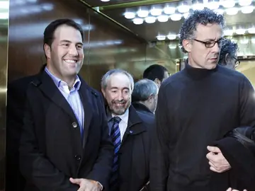 Mikel Errekondo en los pasillos del Congreso Mikel Errekondo en los pasillos del Congreso