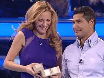 Paula Vázquez en Atrapa un Millón Paula Vázquez en Atrapa un Millón