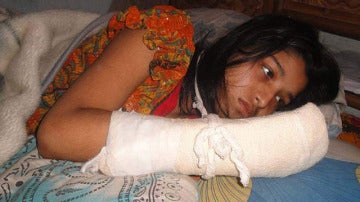 La joven víctima, Hawa Akhter, de 21 años