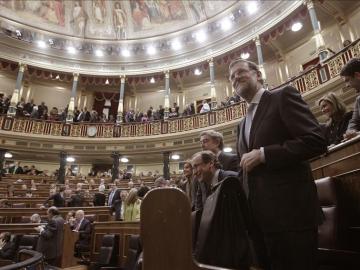 Rajoy el día de su investudira