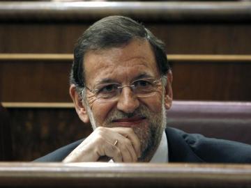 Rajoy el día de su investidura como Presidente