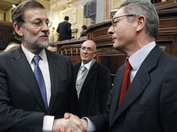 Rajoy, con Ruiz Gallardón