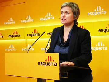 Anna Simó, portavoz de ERC en el Parlamento. Anna Simó, portavoz de ERC en el Parlamento.