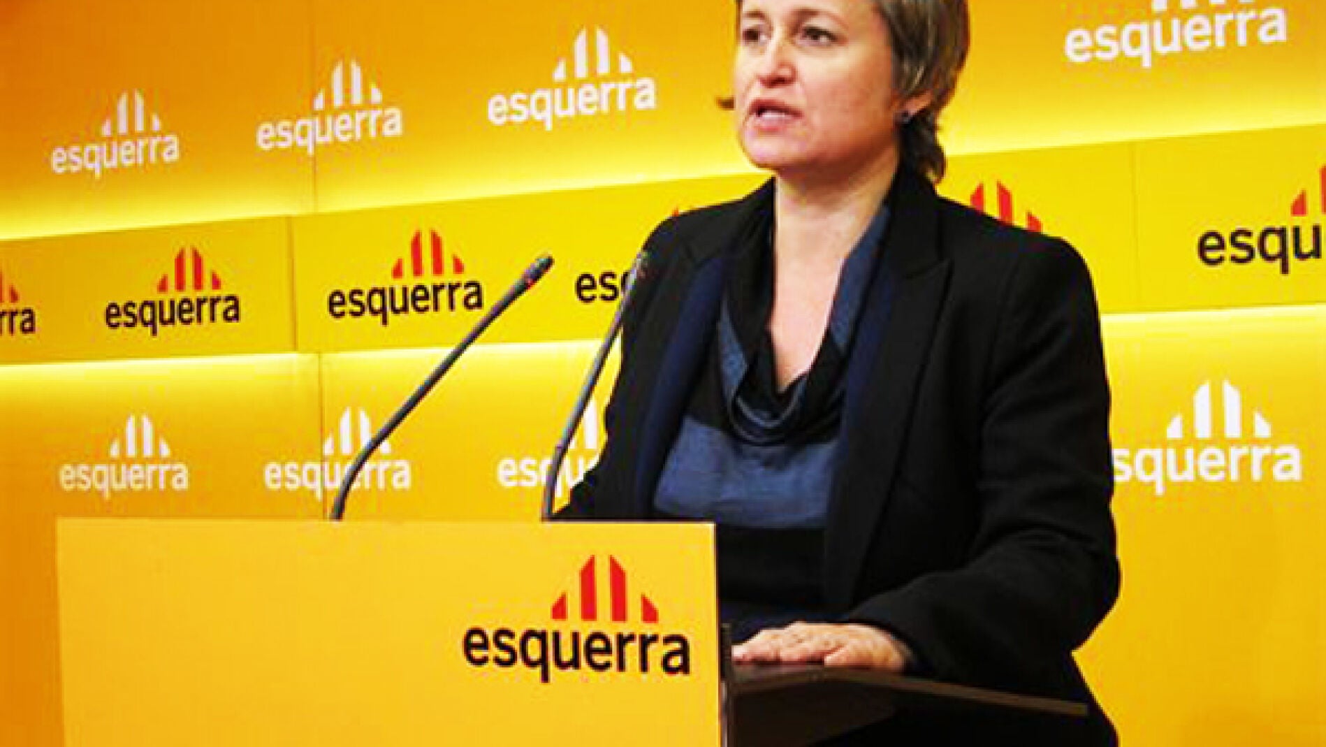 Anna Sim&oacute;, portavoz de ERC en el Parlamento.