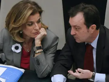 Ana Botella con el vicelcalde, Manuel Cobo Ana Botella con el vicelcalde, Manuel Cobo