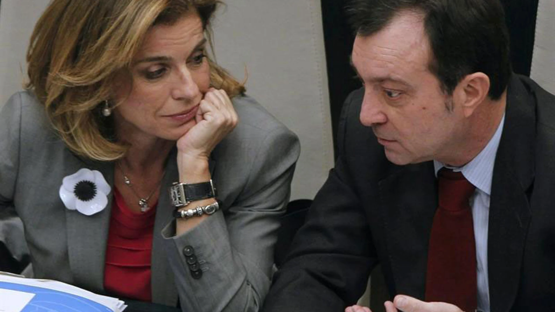 Ana Botella con el vicelcalde, Manuel Cobo Ana Botella con el vicelcalde, Manuel Cobo