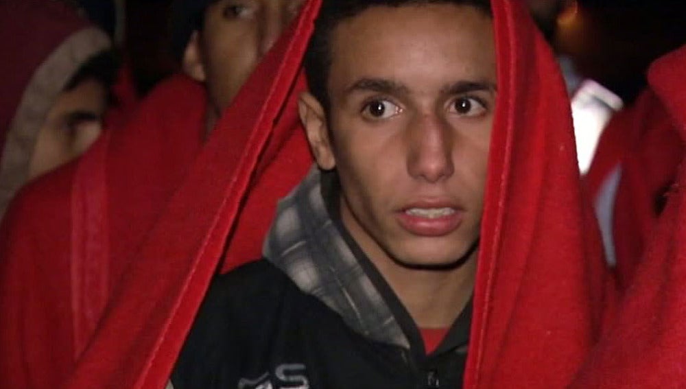 Llegada de inmigrantes a Ceuta
