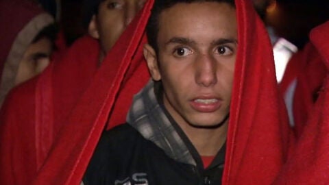 Llegada de inmigrantes a Ceuta