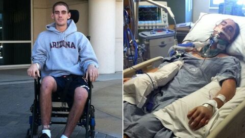 Un estudiante habla y camina despu&eacute;s de que le diagnosticaran muerte cerebral