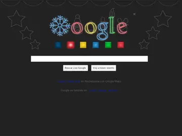 Google felicita las fiestas con un peculiar diseño Google felicita las fiestas con un peculiar diseño