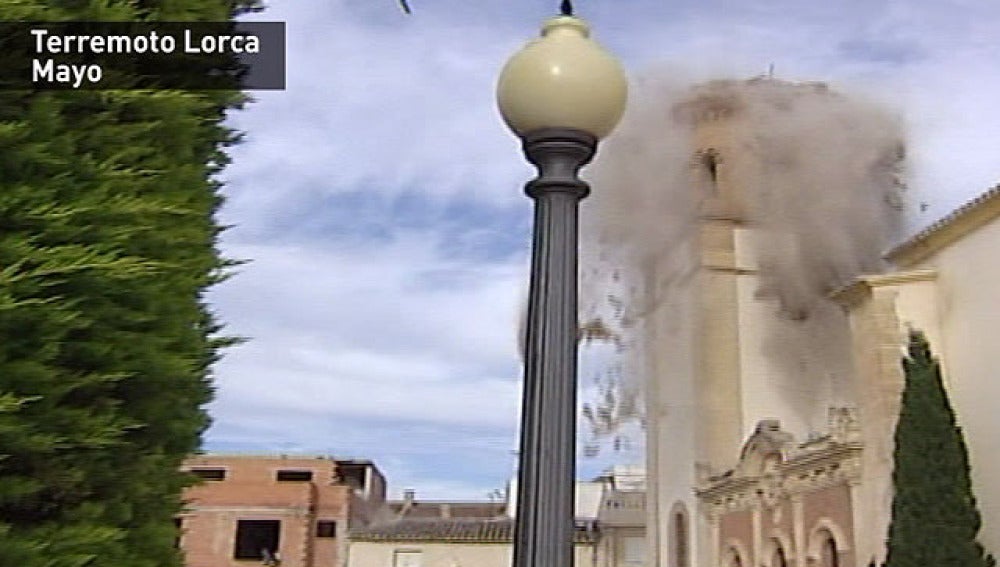 Imagen del terremoto de Lorca