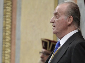 El rey Juan Carlos, en el Congreso