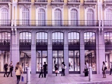Recreación de la futura tienda de Apple en Madrid