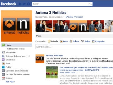 Antena 3 se alza como líder de los medios de comunicación en Facebook. Antena 3 se alza como líder de los medios de comunicación en Facebook.