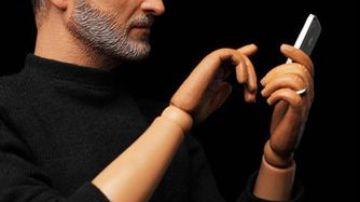 Steve Jobs se convierte en un juguete