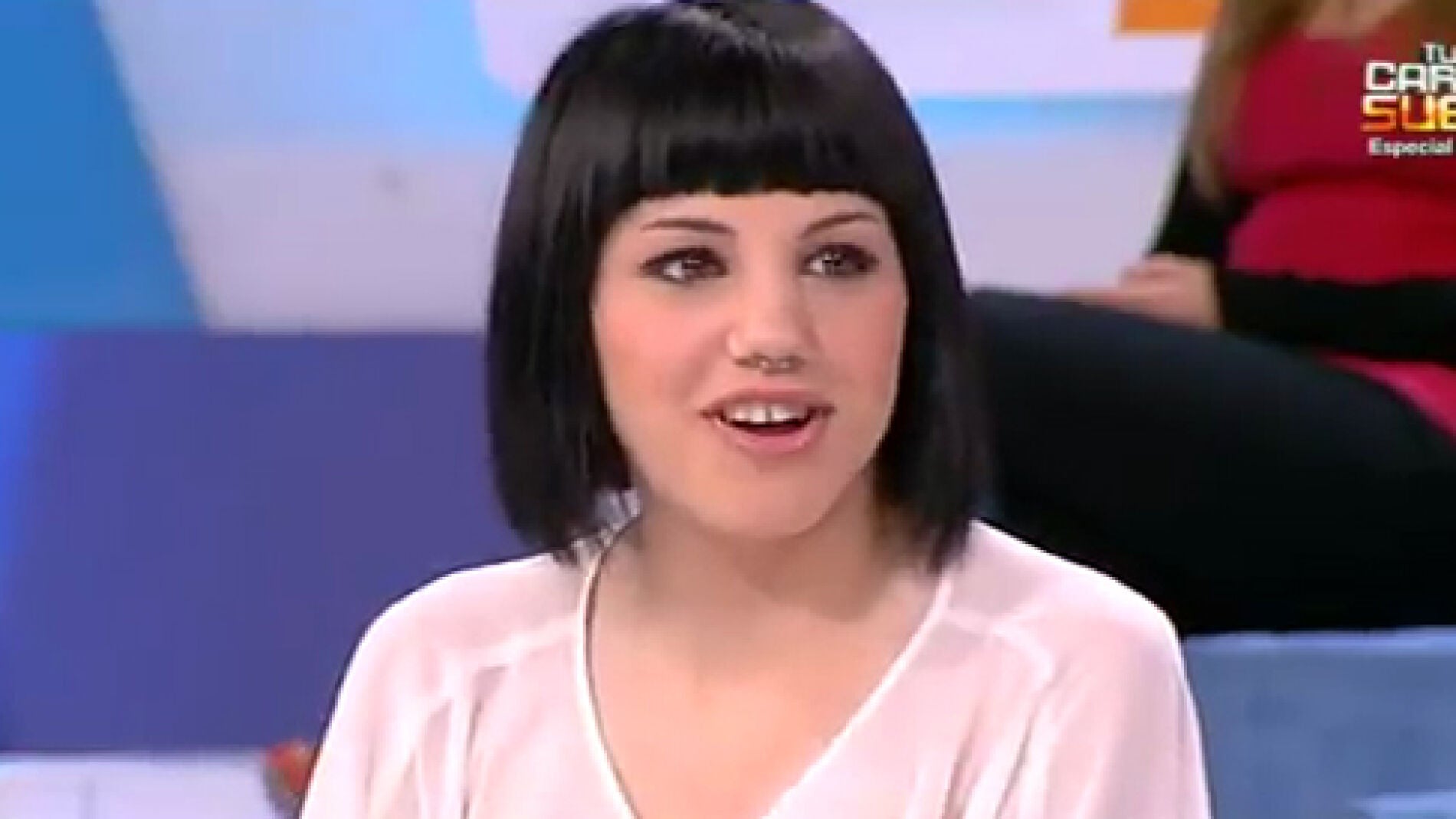 Angy en Espejo P&uacute;blico