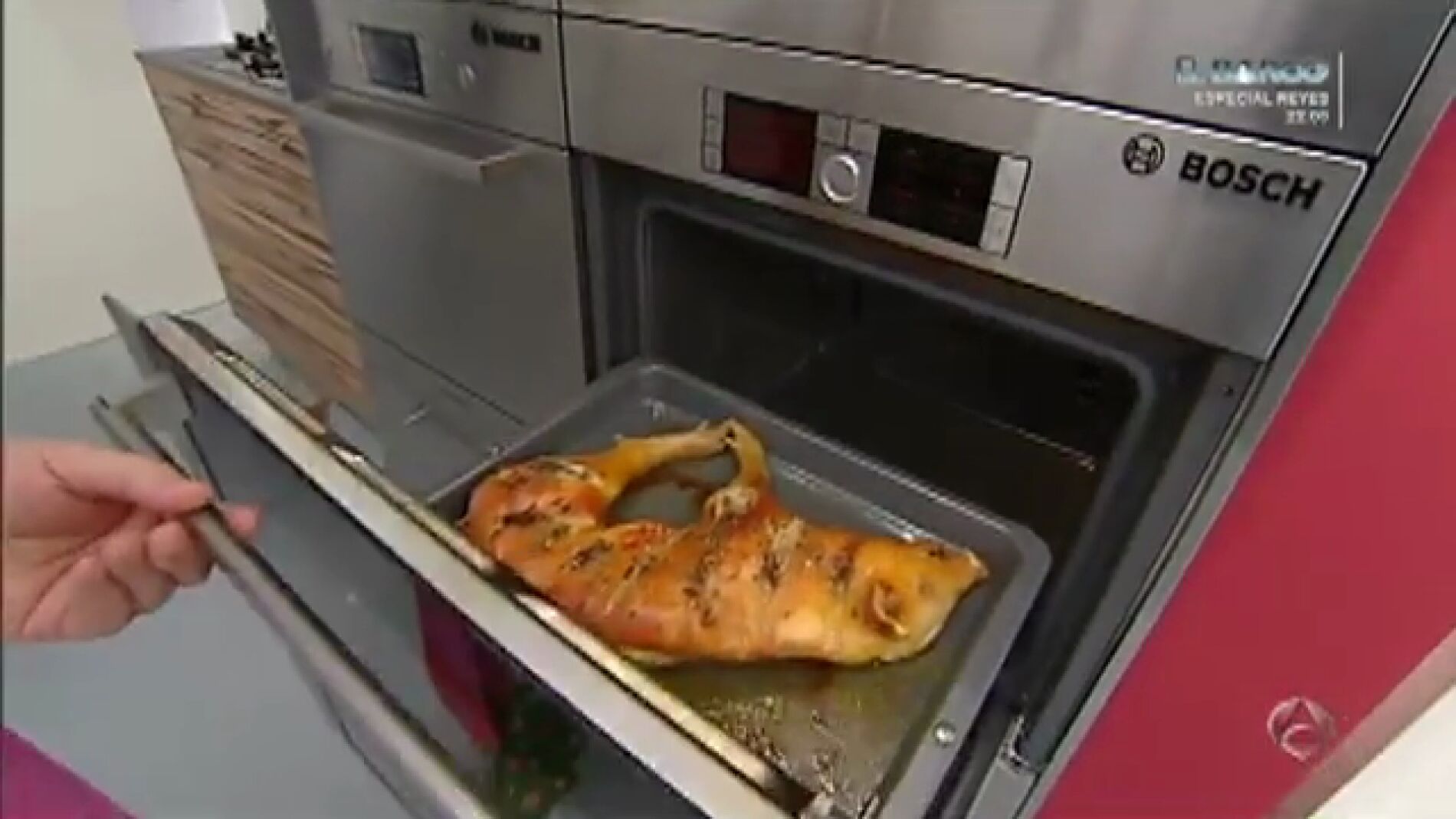 Cochinillo asado con ensalada verde a la naranja - Parte 2