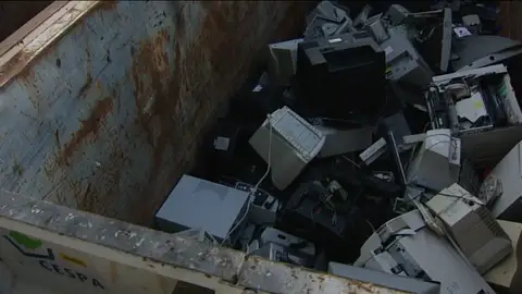 Imagen de archivo de un punto limpio Imagen de archivo de un punto limpio