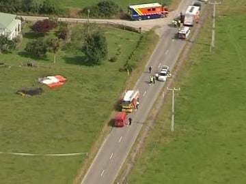 Accidente de globo en Nueva Zelanda