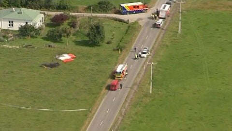 Accidente de globo en Nueva Zelanda