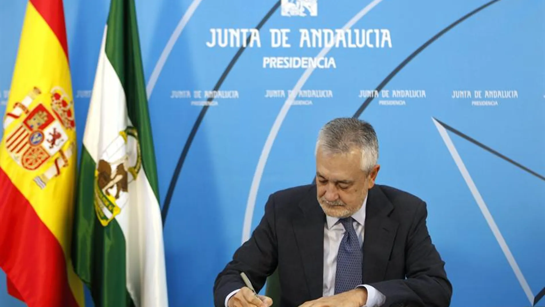 El presidente de la Junta de Andalucía, José Antonio Griñán El presidente de la Junta de Andalucía, José Antonio Griñán