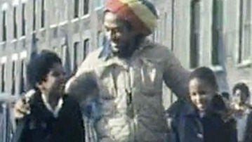 Bob Marley y Naomi Campbell en el vídeo de 'Is this love?"