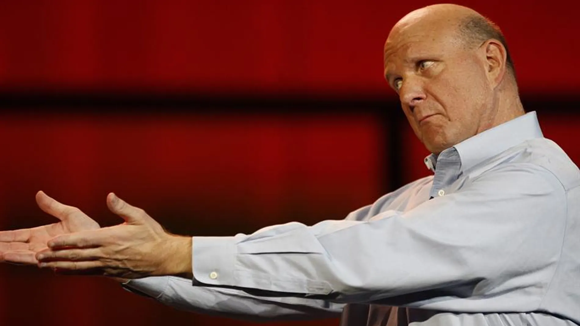 El director ejecutivo de Microsoft Steve Ballmer habla durante la Feria Consumers Electronic Show en Las Vegas. El director ejecutivo de Microsoft Steve Ballmer habla durante la Feria Consumers Electronic Show en Las Vegas.