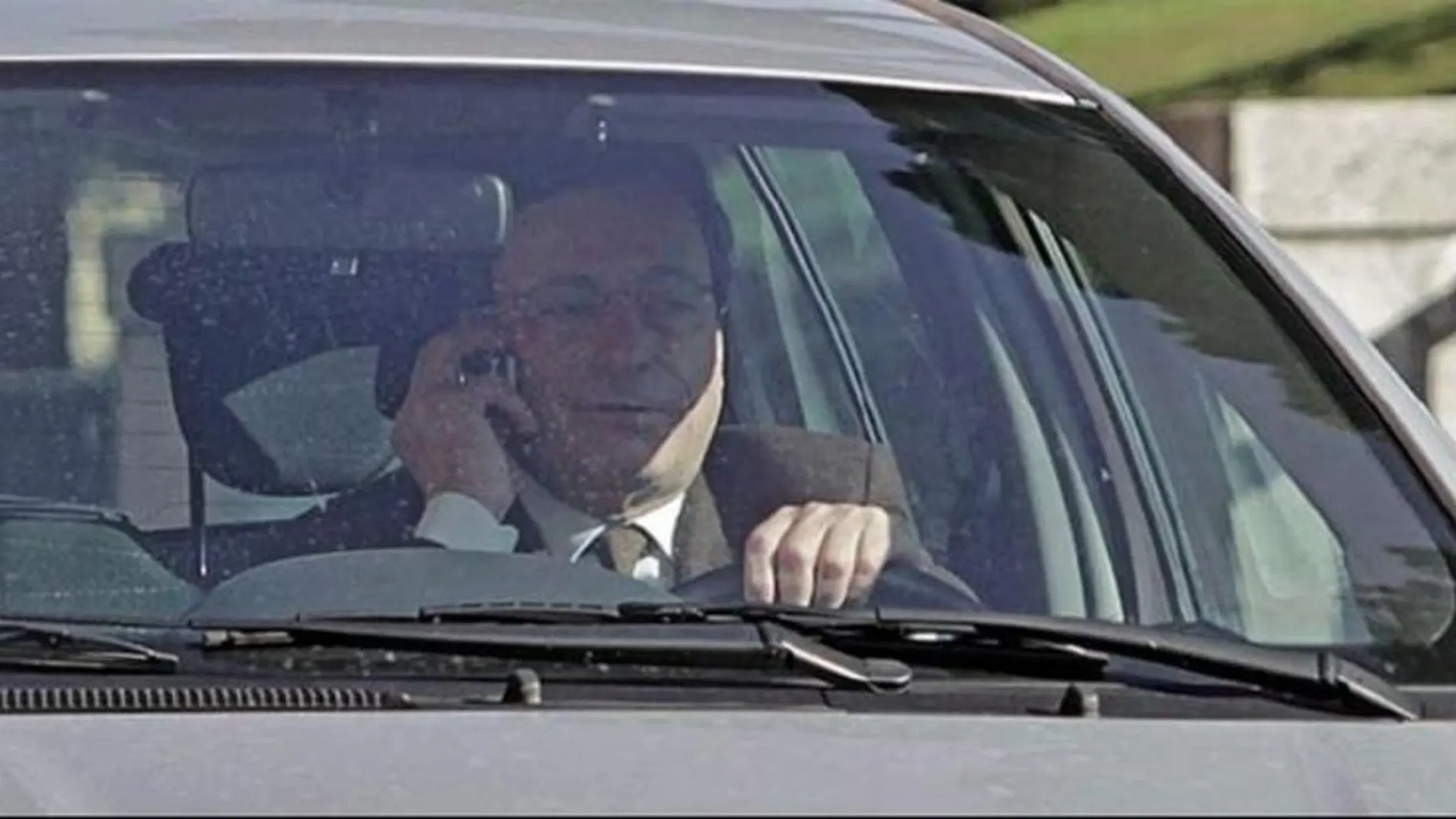 Mario Draghi en una imagen difundida por el diario 'Oggi' Mario Draghi en una imagen difundida por el diario 'Oggi'