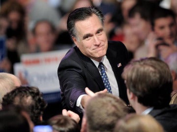 Mitt Romney, tras ganar en New Hampshire