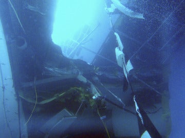 Imágenes submarinas del crucero