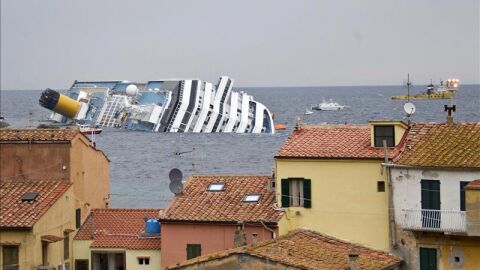 El naufragio del crucero Costa Concordia