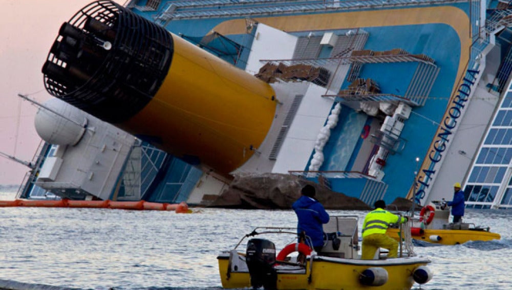 El 'Costa Concordia'