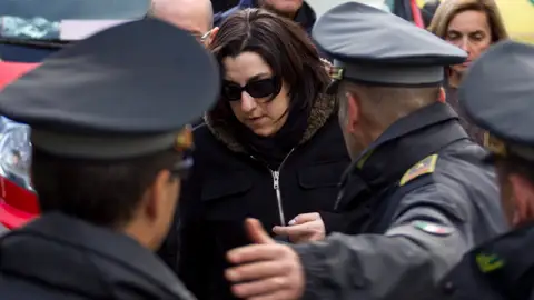 Familiares de las víctimas del Costa Concordia Familiares de las víctimas del Costa Concordia