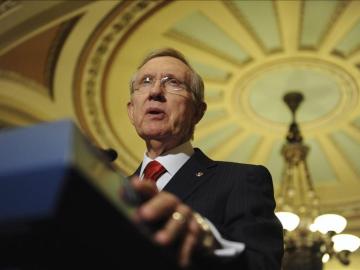 El líder de la mayoría demócrata en el Senado de EEUU, Harry Reid