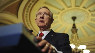 El líder de la mayoría demócrata en el Senado de EEUU, Harry Reid