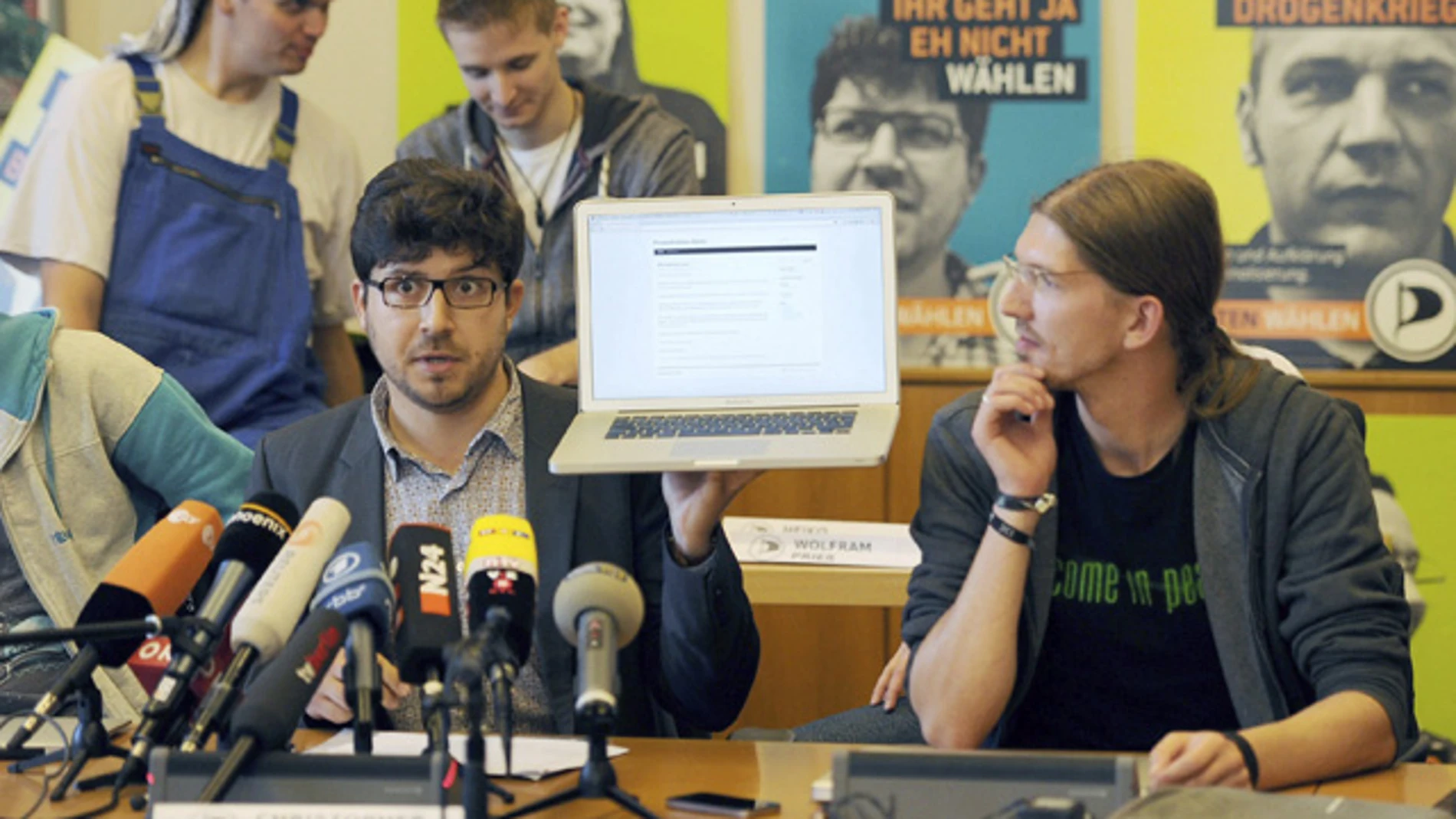 El partido político 'Los Piratas' El partido político 'Los Piratas'