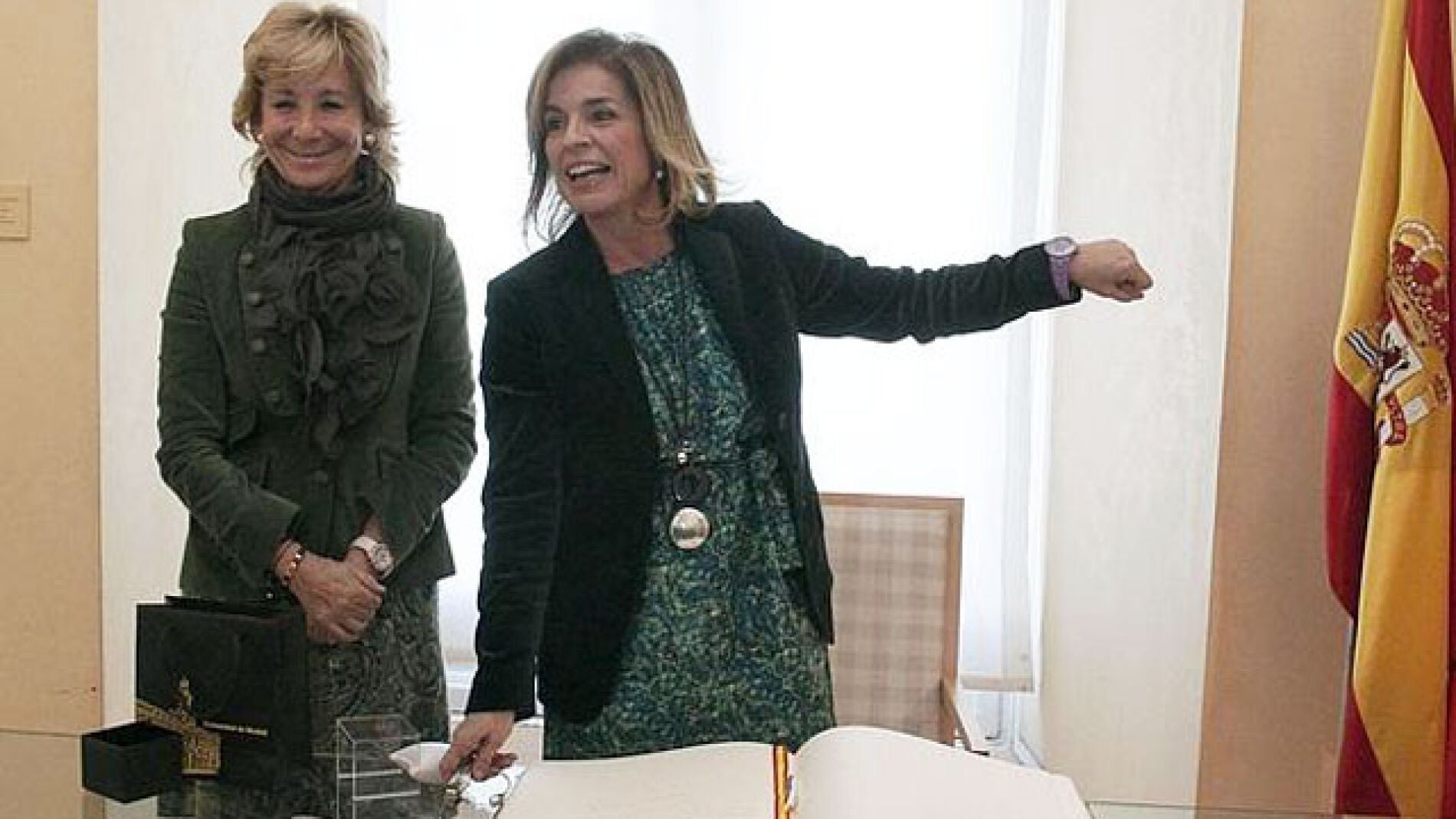 Esperanza Aguirre y Ana Botella