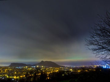 Aurora Boreal vista en Edinburgo