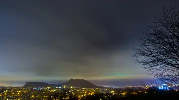 Aurora Boreal vista en Edinburgo
