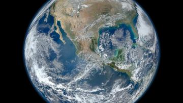 La tierra vista desde el espacio por la Nasa 2012