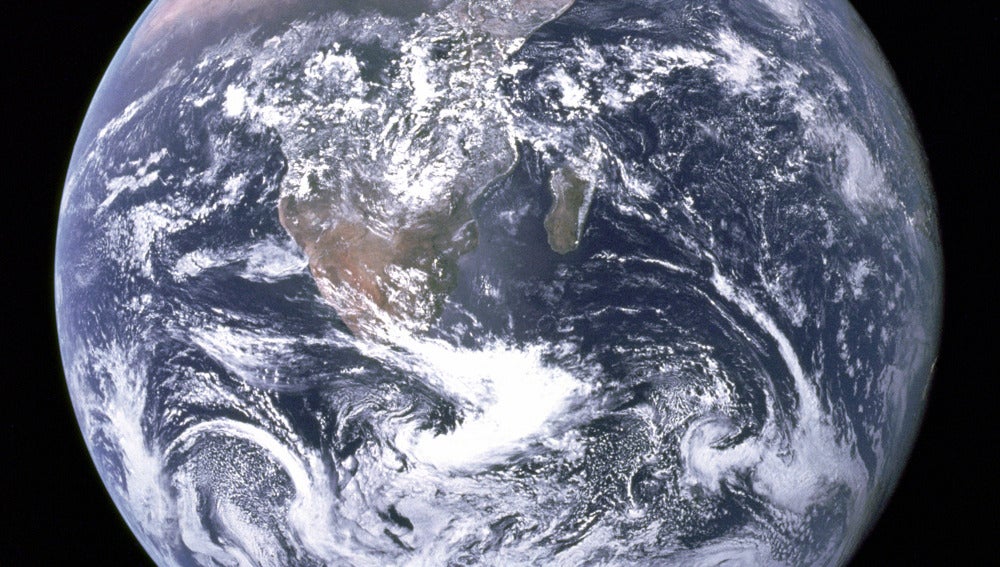 La tierra vista desde la NASA en 1972